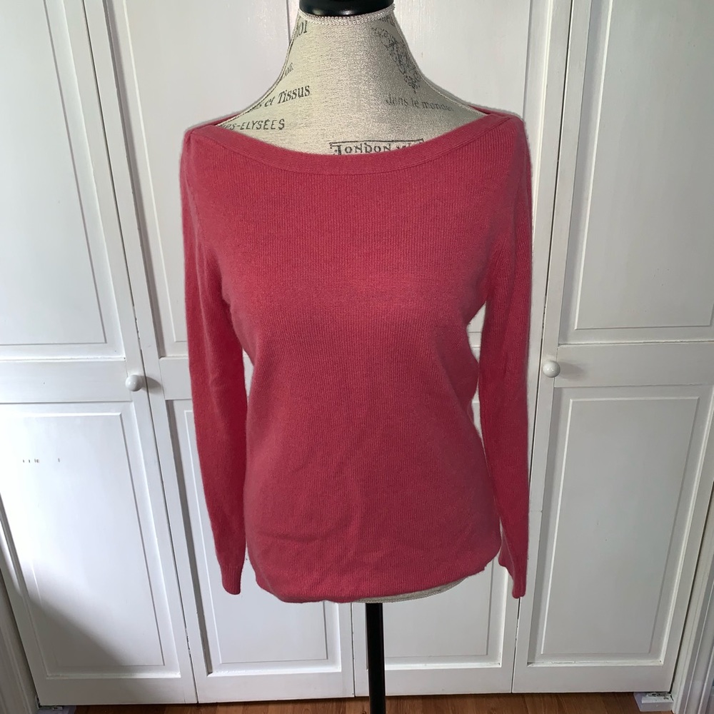 Pink Cashmere Sweater